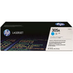 Cartucho toner p/HP laserjet 305 ciano CE411A HP CX 1 UN