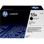 Cartucho toner p/HP laserjet preto 55A CE255AB HP CX 1 UN