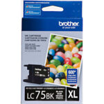 Cartucho p/Brother preto LC75BK Brother CX 1 UN
