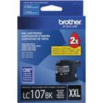 Cartucho p/Brother preto LC107BK Brother CX 1 UN