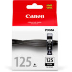 Cartucho preto PGI125BK Elgin CX 1 UN