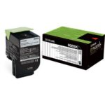 Cartucho toner p/Lexmark 80C preto 80C8SK0 Lexmark CX 1 UN