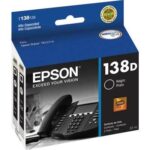 Cartucho p/stylus preto durabrite ultra T138126AL Epson CX 1 UN