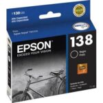 Cartucho p/stylus preto durabrite ultra T138120AL Epson CX 1 UN