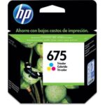 Cartucho HP 675 tricolor 9ml CN691AL HP CX 1 UN