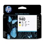Cabeça de impressão HP 940 preto/amarelo C4900A HP CX 1 UN