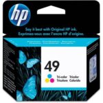 Cartucho HP 49 tricolor 22,8ml 51649A HP CX 1 UN