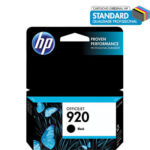 Cartucho HP 920 preto 10ml CD971AL HP CX 1 UN