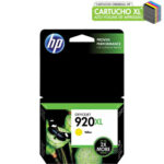 Cartucho HP 920XL amarelo 7,5ml CD974AL HP CX 1 UN
