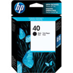 Cartucho HP 40 preto 42ml 51640a HP CX 1 UN