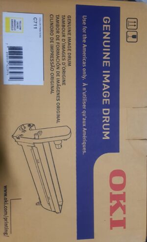 Cilindro Okidata C711 Amarelo  44318501  Original 20k validade 09/24
