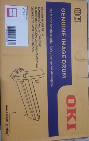 Cilindro Okidata C711 Magenta 44318502 Original validade 09/24